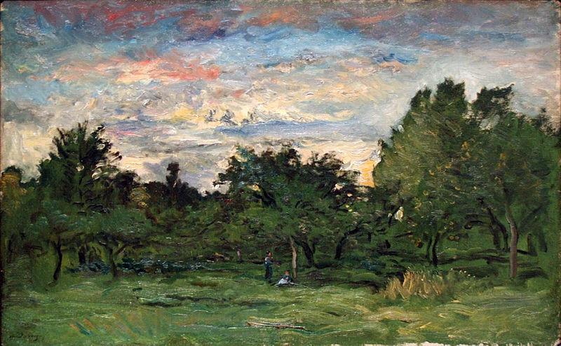 Charles Francois Daubigny Landscape Spain oil painting art
